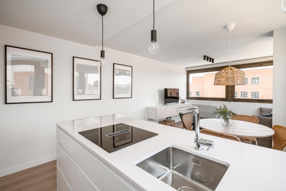 Ferienwohnung Bernabeu Nuevos Ministerios Madrid Exterior foto