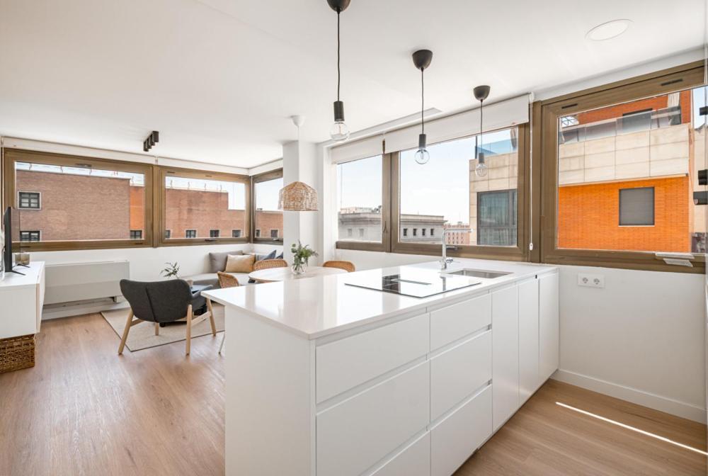 Ferienwohnung Bernabeu Nuevos Ministerios Madrid Exterior foto