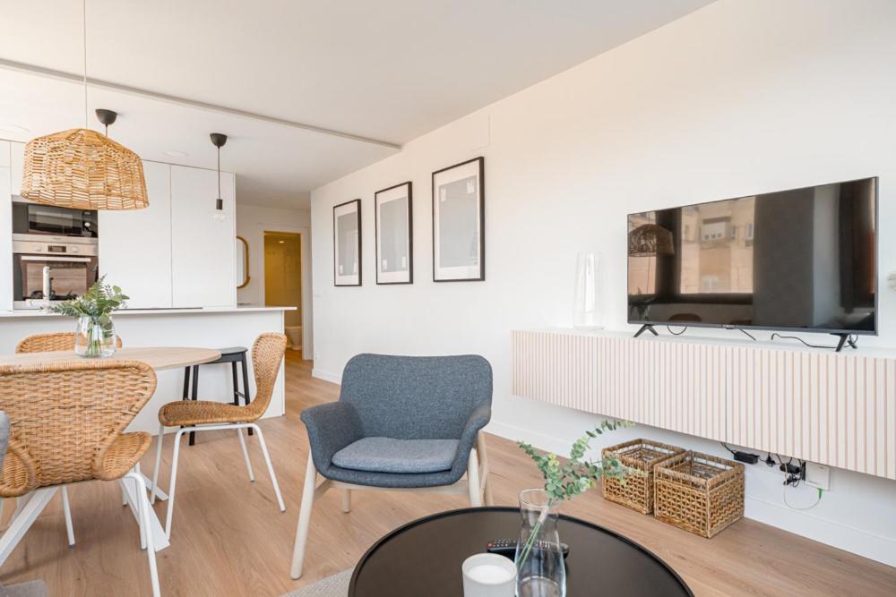 Ferienwohnung Bernabeu Nuevos Ministerios Madrid Exterior foto