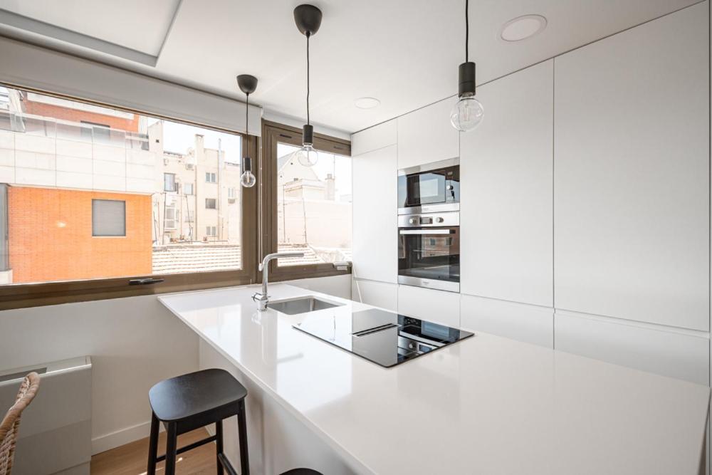 Ferienwohnung Bernabeu Nuevos Ministerios Madrid Exterior foto