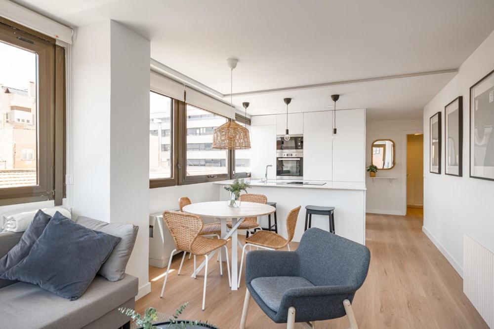 Ferienwohnung Bernabeu Nuevos Ministerios Madrid Exterior foto