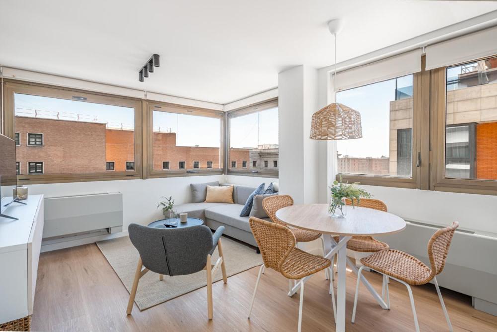 Ferienwohnung Bernabeu Nuevos Ministerios Madrid Exterior foto